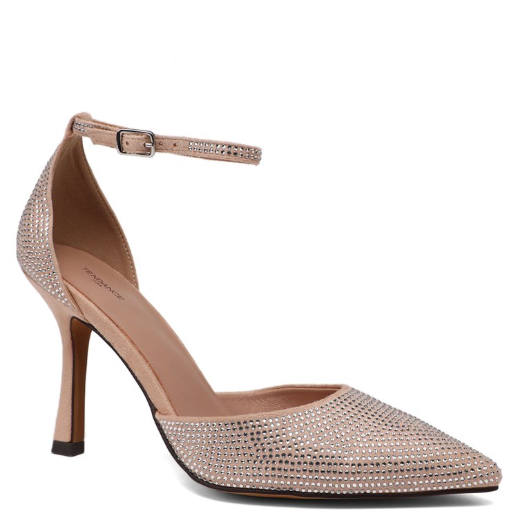 

Туфли женские Tendance JT13979 бежевые 38 EU, Бежевый, JT13979