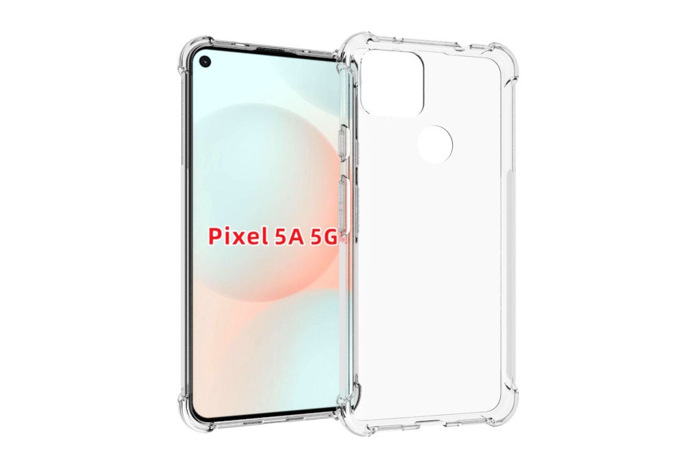 фото Чехол панель-накладка mypads для google pixel 5a 5g прозрачная