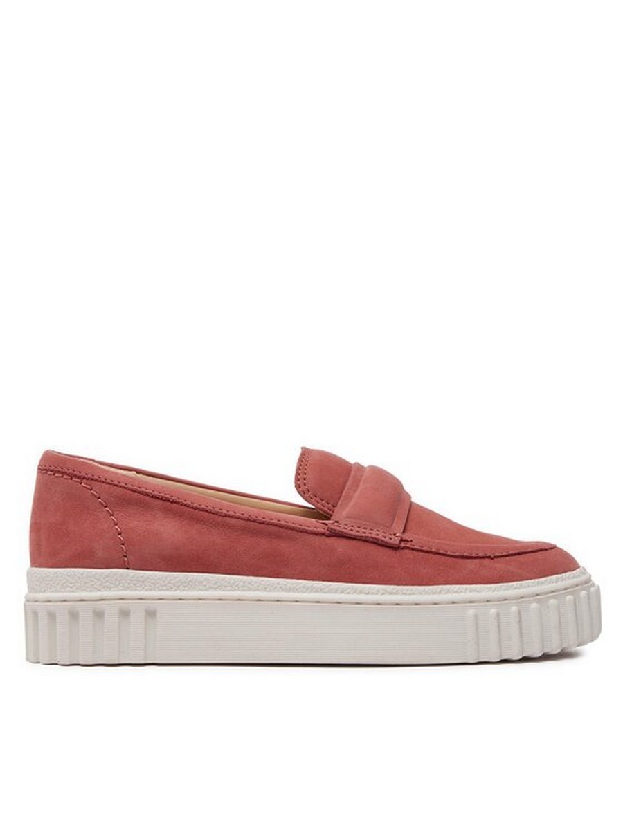 

Лоферы женские Clarks Mayhill Cove 26176652 розовые 37 EU, Розовый, Mayhill Cove 26176652