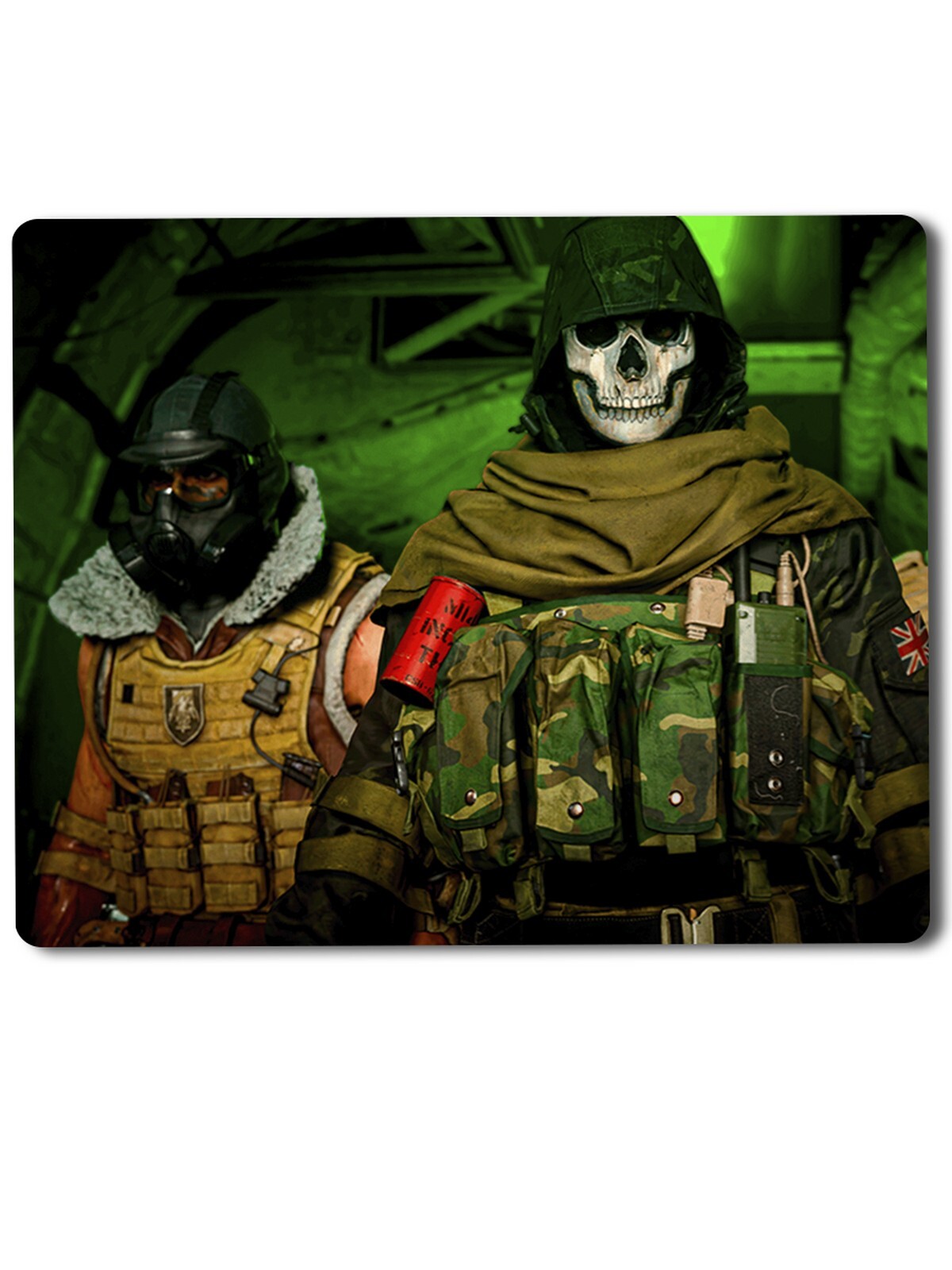 

Геймерский коврик COD Warzone -1, COD Warzone (call of duty, warzone, шутер, баттлрояль, персонаж, прайс, гоуст, cold war)-1
