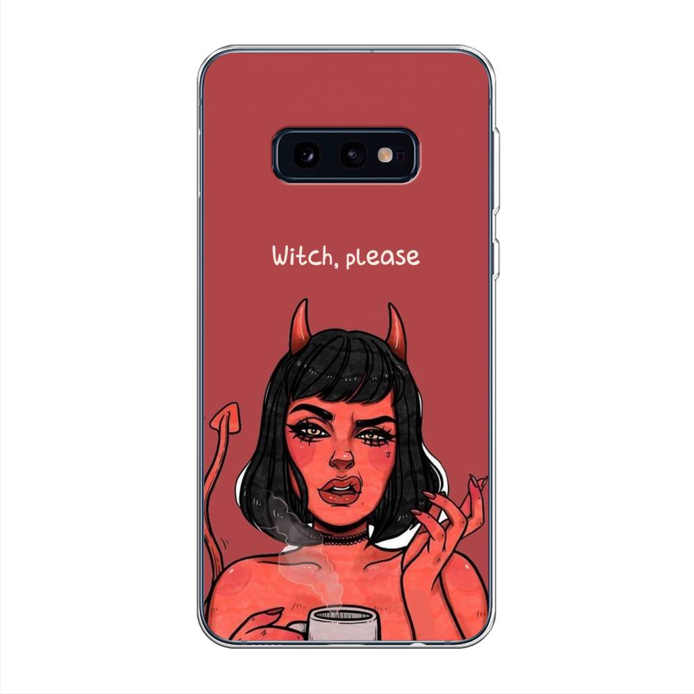 фото Чехол awog "evil girl" для samsung galaxy s10e