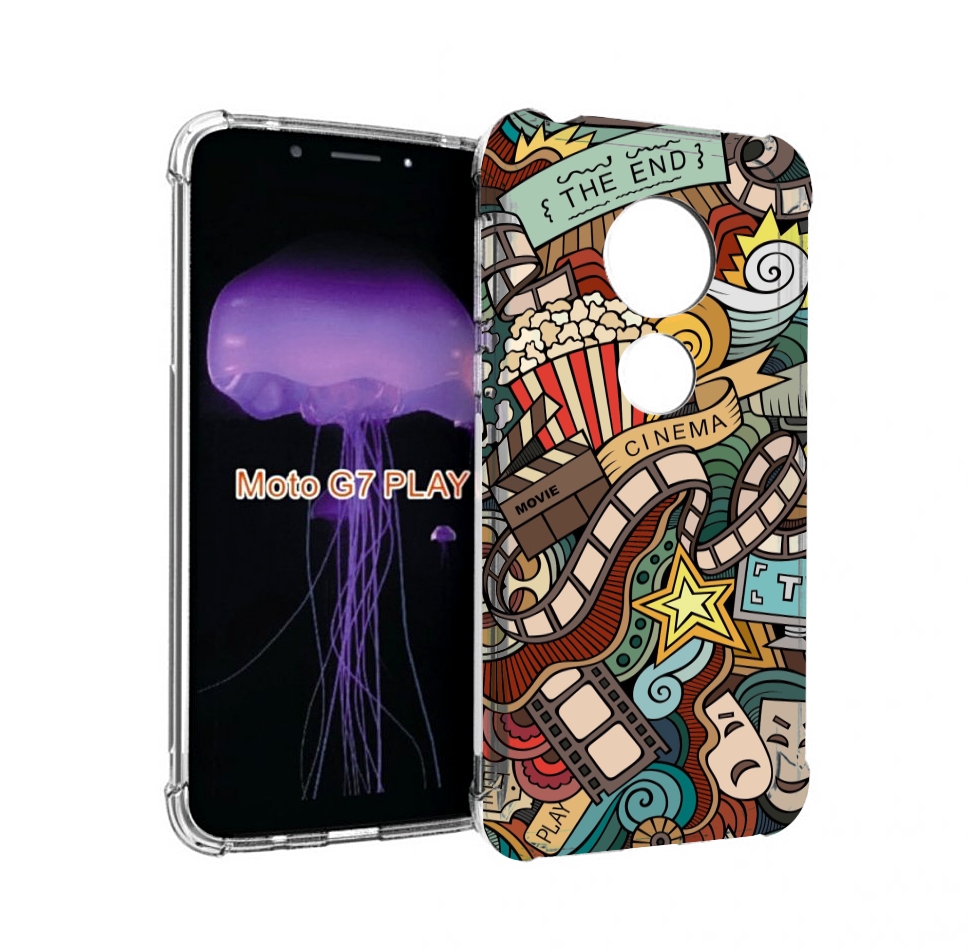 

Чехол MyPads любимое кино для Motorola Moto G7 Play, Прозрачный, Tocco