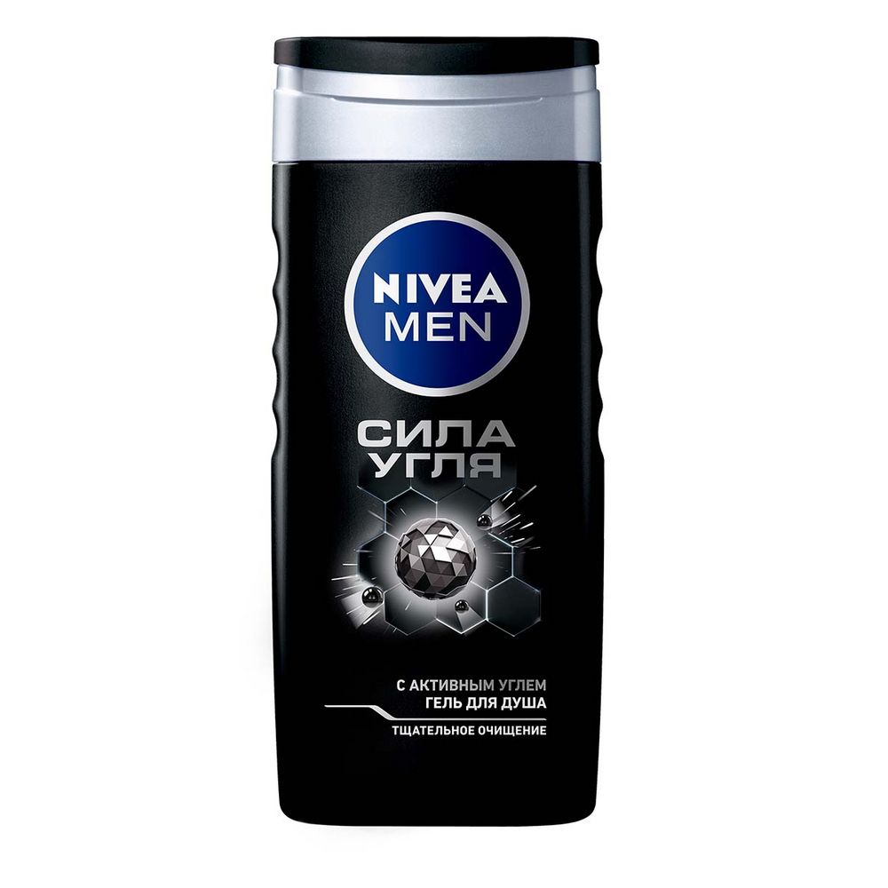 фото Гель для душа nivea сила угля 250 мл