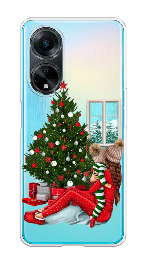 

Чехол на Oppo A98 "Новый год с мамой", Красный;зеленый;голубой, 2514450-6