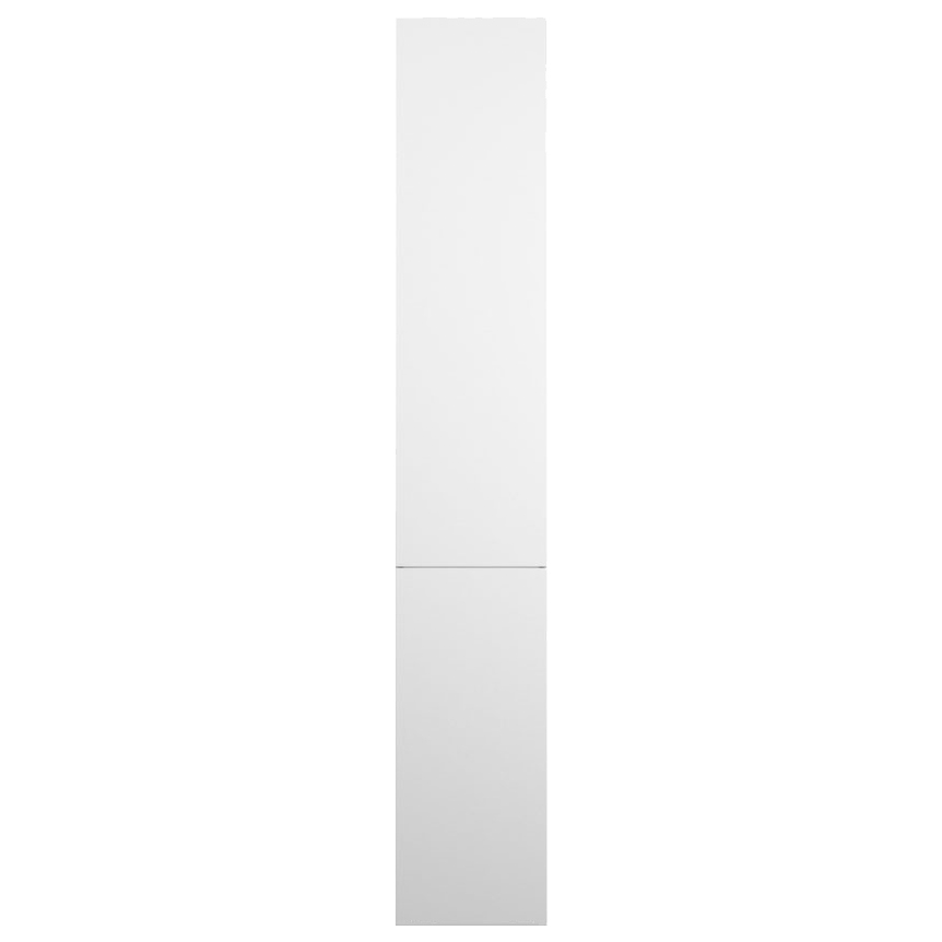 Шкаф-пенал Am.Pm Gem L белый глянец, подвесной полка детская гламур секция навесная белый белый глянец