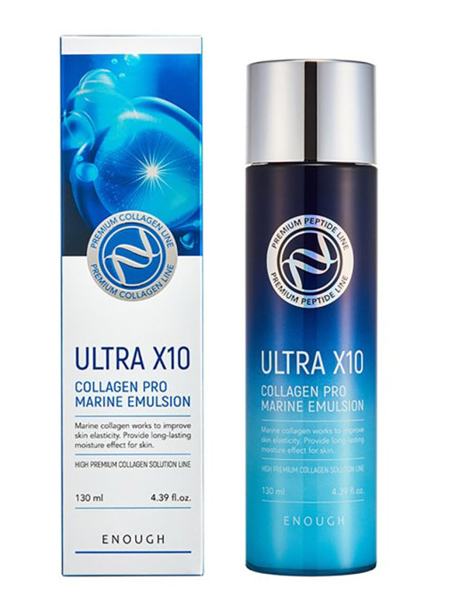 Эмульсия с коллагеном Enough Ultra X10 Collagen Pro Marine Emulsion 130 мл