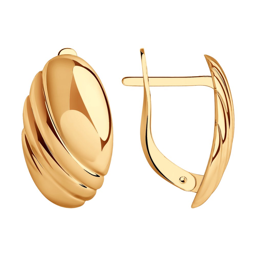 

Серьги женские из золота SOKOLOV 029247, без вставки, 029247