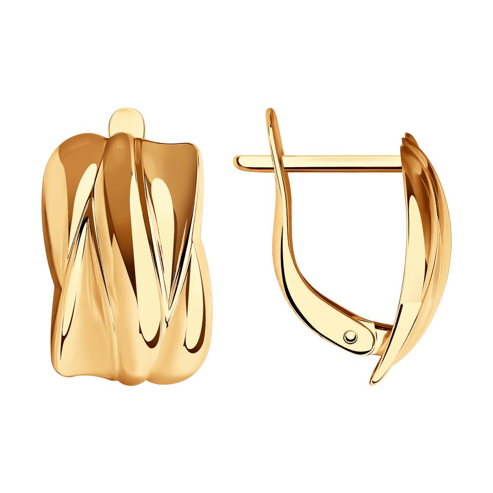 

Серьги женские из золота SOKOLOV 029248, без вставки, 029248