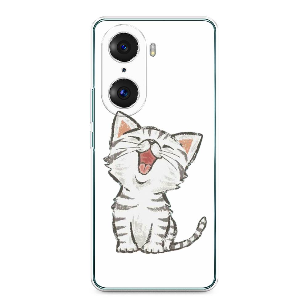 

Чехол Awog на Honor 60 Pro "Котенок рисованный", Разноцветный, 6106750-1