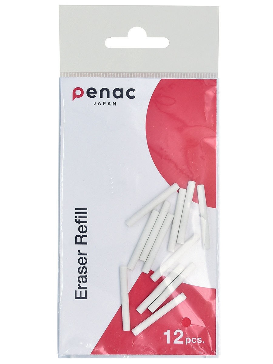 Сменный ластик 3,8x36мм PENAC Eraser Refill, 12шт