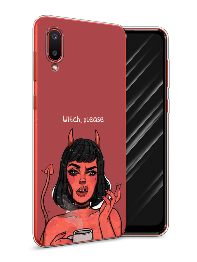 

Чехол Awog на Samsung Galaxy A02 / Самсунг A02 "Evil Girl", Разноцветный, 2102550-6