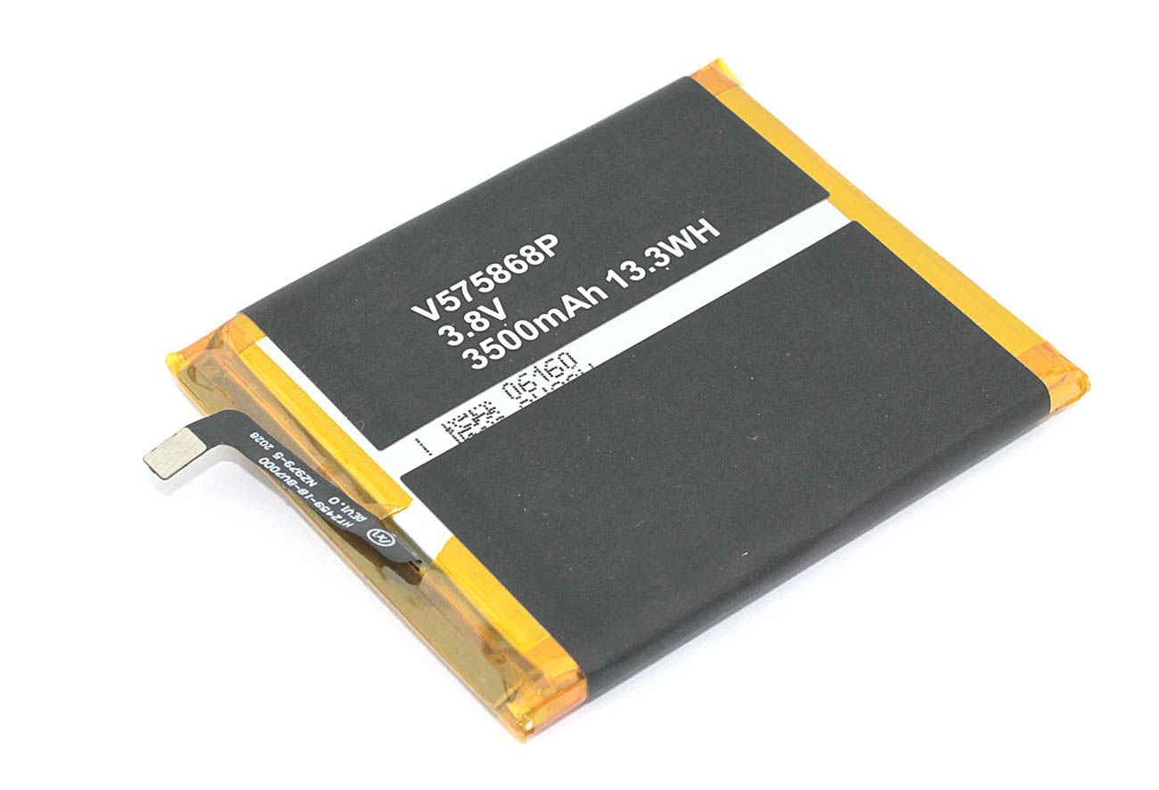 

Аккумулятор для телефона OEM 3500мА/ч для Blackview BV7000, BV7000 Pro, для Blackview BV7000/BV7000 Pro (V575868P) 3.8V 3500mAh Li-Pol
