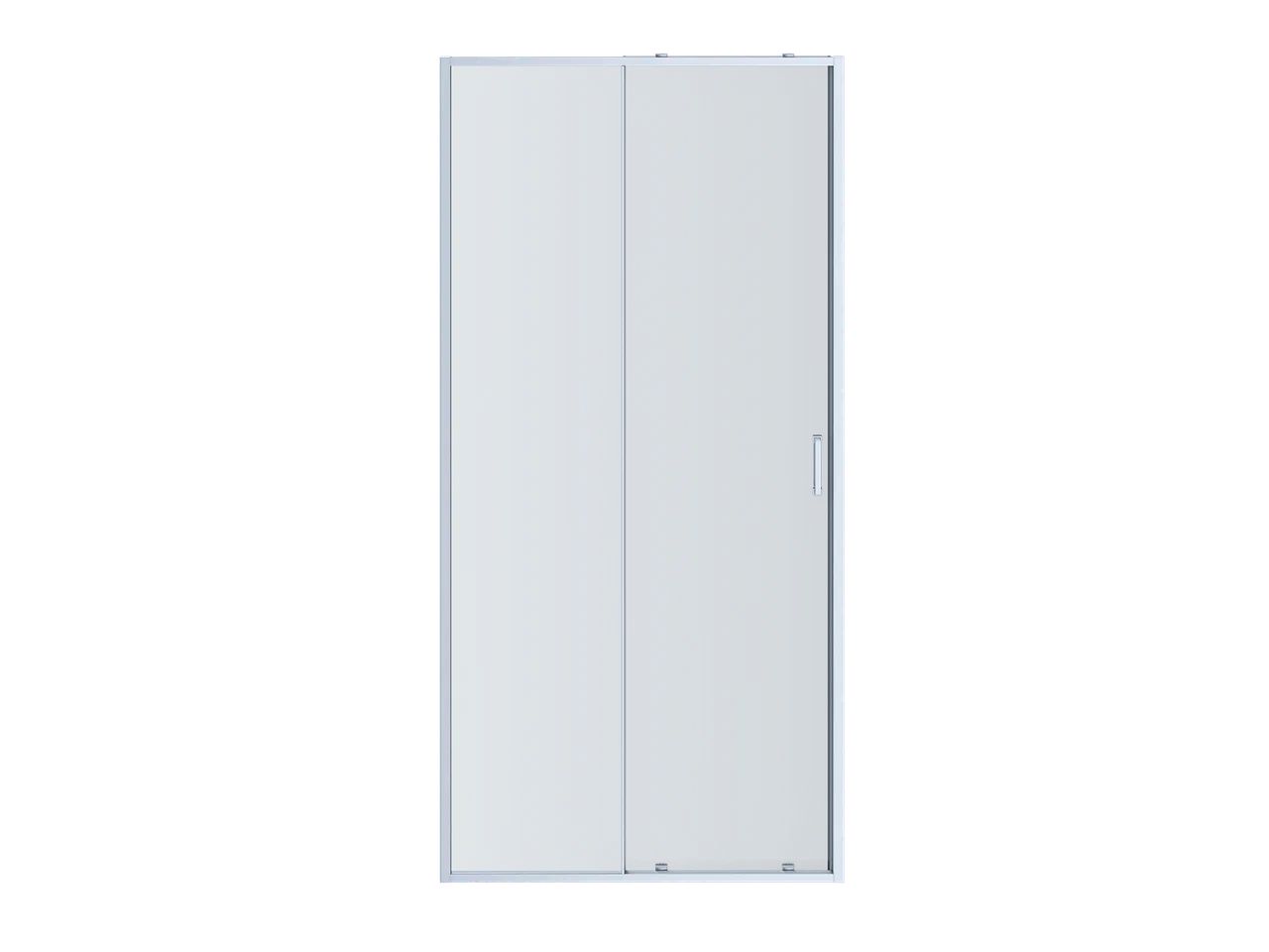 Душевая дверь Aquatek AQNAA6121-120 двухэлементная, раздвижная 1200x2000, хром