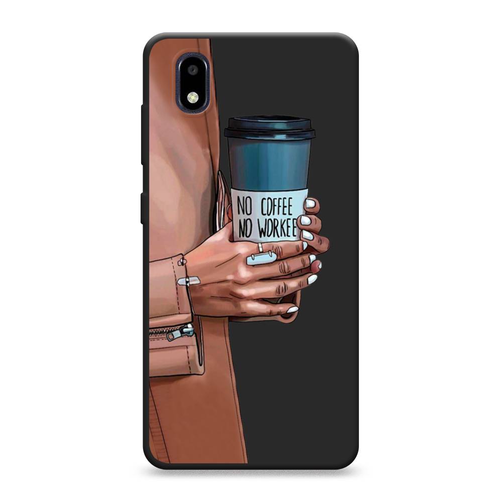

Чехол Awog на ZTE Blade A3 (2020) / ЗТЕ Блэйд A3 (2020) "No coffee", Разноцветный, 133652-1