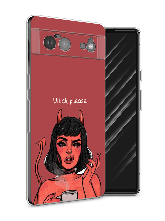 

Чехол Awog на Google Pixel 6 "Evil Girl", Разноцветный, 270850-6