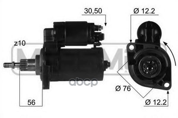 

Стартер Audi A3 Vw Golf 1.8t (1.1kw) 220030 Era арт. 220030, 220030