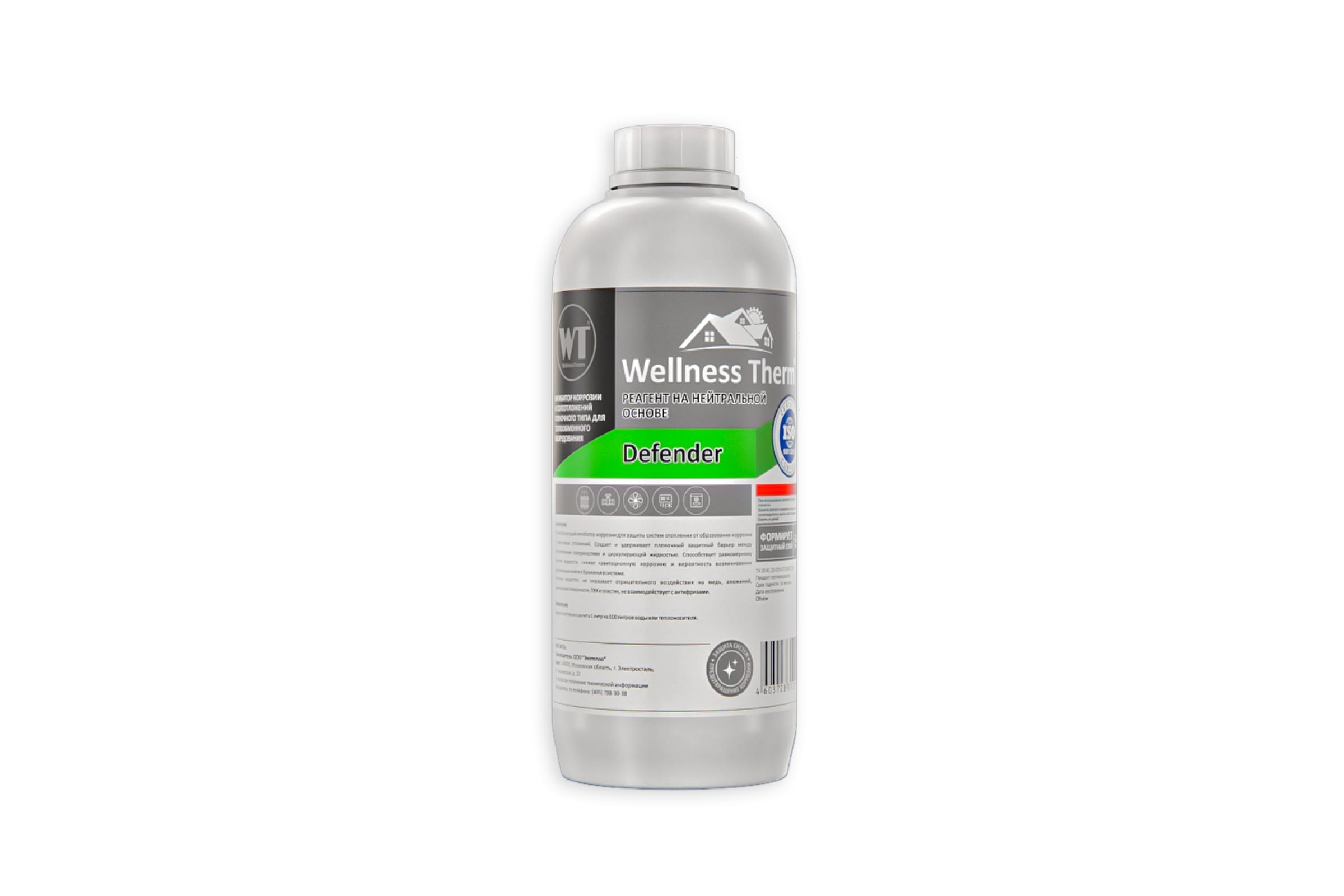 

Wellness Therm Реагент на нейтральной основе WellnessTherm DEFENDER 1л.