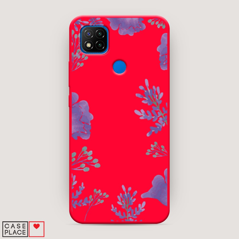 

Чехол Awog на Xiaomi Redmi 9C "Сиреневая цветочная рамка", Разноцветный, 39053-1