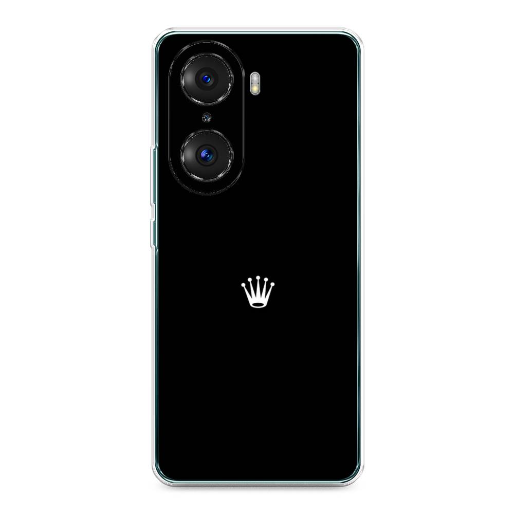 

Чехол Awog на Honor 60 Pro "Белая корона на черном фоне", Разноцветный, 6106750-7