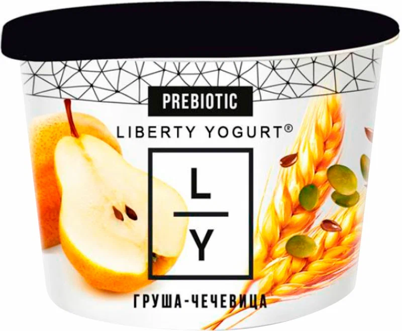 

Йогурт Liberty Yogurt груша-чечевица-семена льна 3,5% 130 г