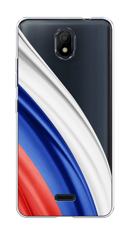 

Чехол на Nokia C100 "Флаг России уголок", Белый;синий;красный;прозрачный, 125350-1