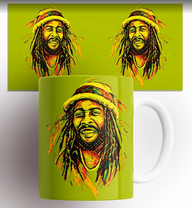 

Кружка с принтом Боб Марли Регги Ямайка Bob Marley 330 мл., Кружка в подарок с Боб Марли/Bob Marley/Регги/Ямайка. 330 мл