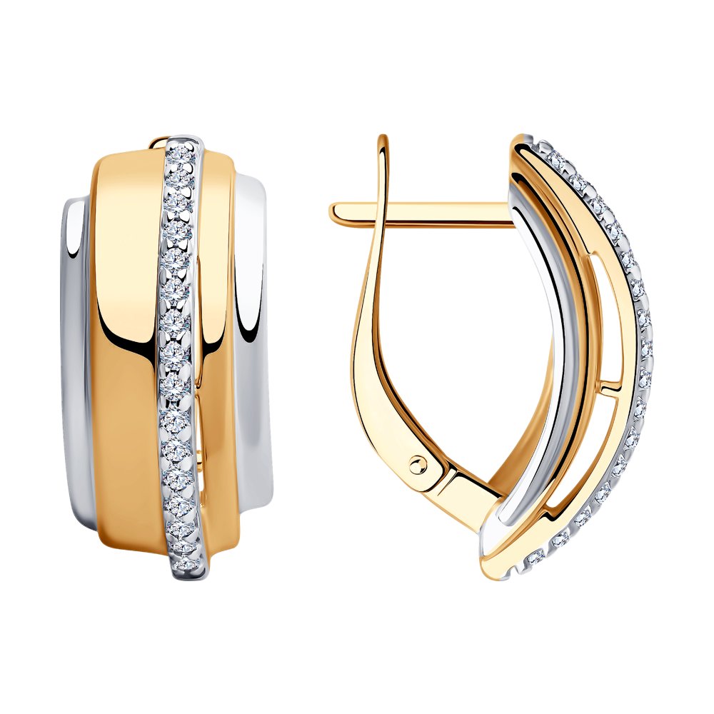 

Серьги из серебра с фианитом Diamant 93-120-00426-1, 93-120-00426-1