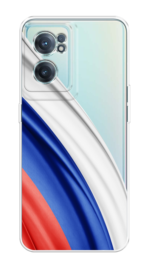 

Чехол на OnePlus Nord CE 2 5G "Флаг России уголок", Белый;синий;красный;прозрачный, 152650-1
