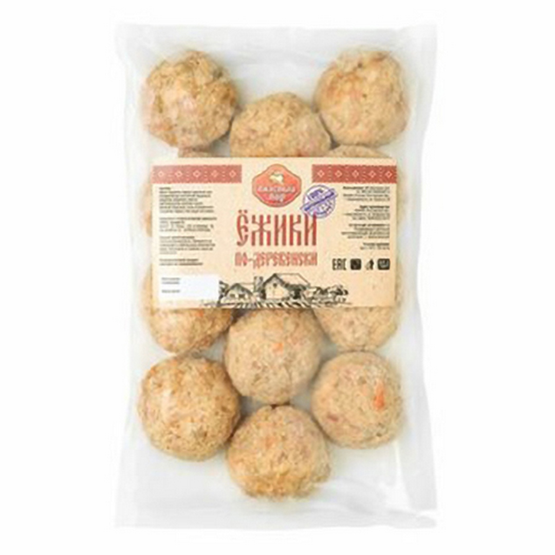 

Ежики Вкусный пир По-деревенски замороженные 1 кг