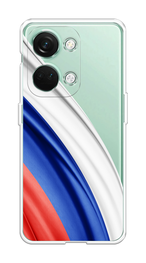 

Чехол на OnePlus Nord 3 "Флаг России уголок", Белый;синий;красный;прозрачный, 154050-1