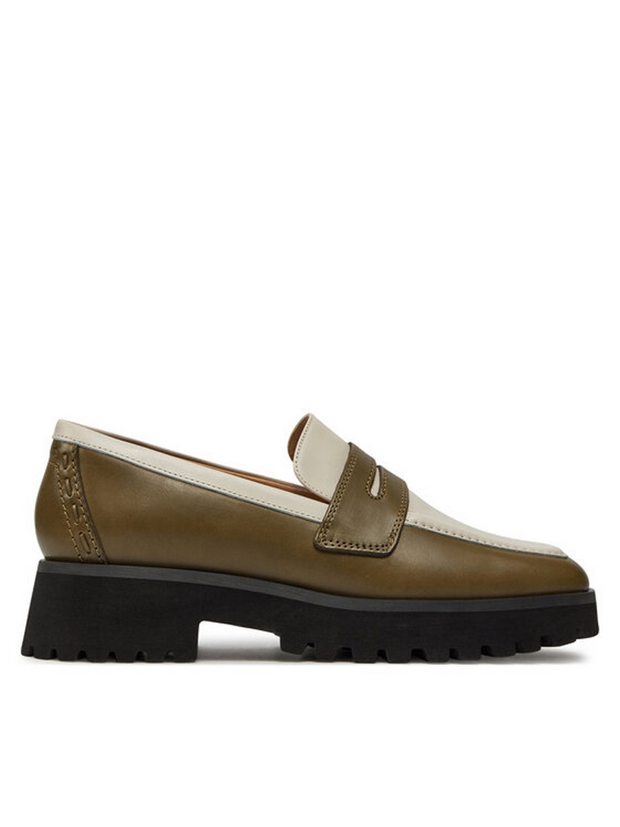 

Лоферы женские Clarks Stayso Edge 26176514 хаки 36 EU, Stayso Edge 26176514