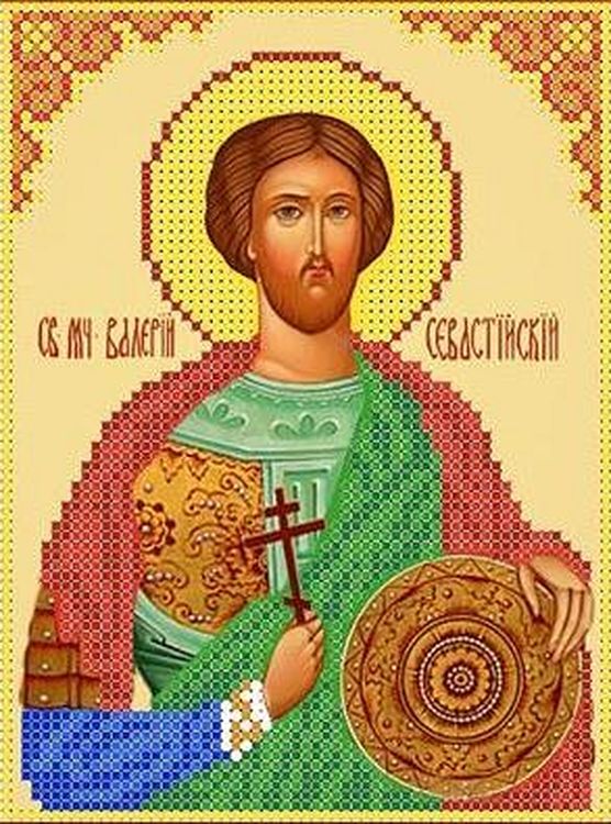 

Рисунок на ткани «Святой Валерий»