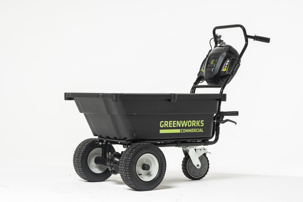 Аккумуляторная садовая тележка Greenworks GC82B5 с АКБ 5 Ач и ЗУ