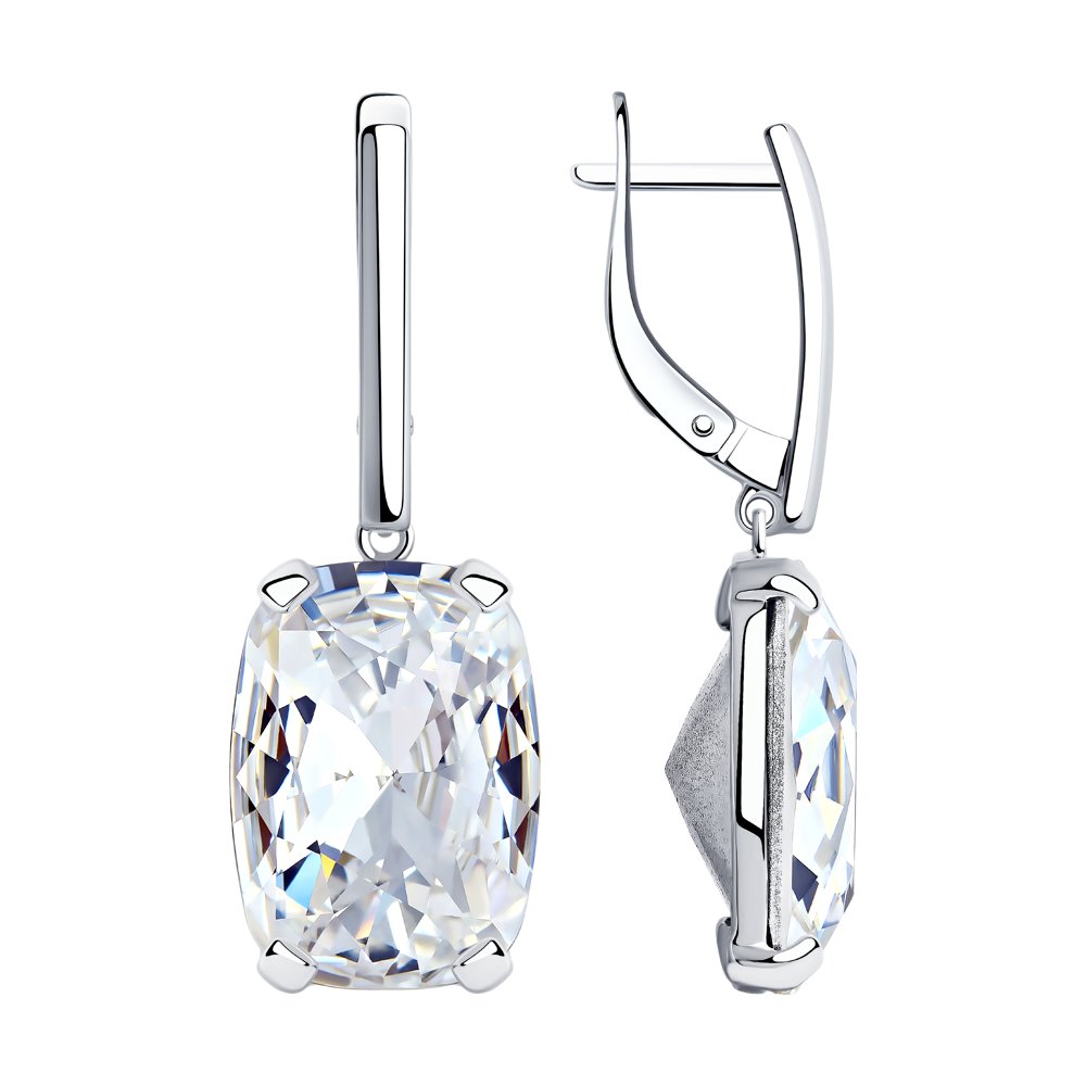 

Серьги из серебра с кристаллами Diamant 94-121-00743-1, 94-121-00743-1
