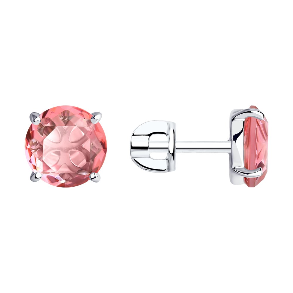 

Серьги-пусеты из серебра с минеральным стеклом Diamant 94-122-01199-2, 94-122-01199-2