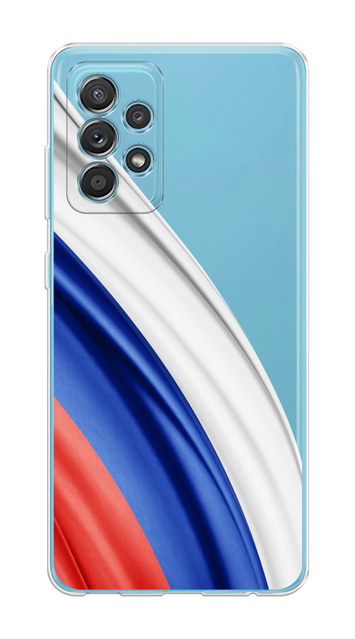

Чехол на Samsung Galaxy A52/A52s "Флаг России уголок", Белый;синий;красный;прозрачный, 2102450-1