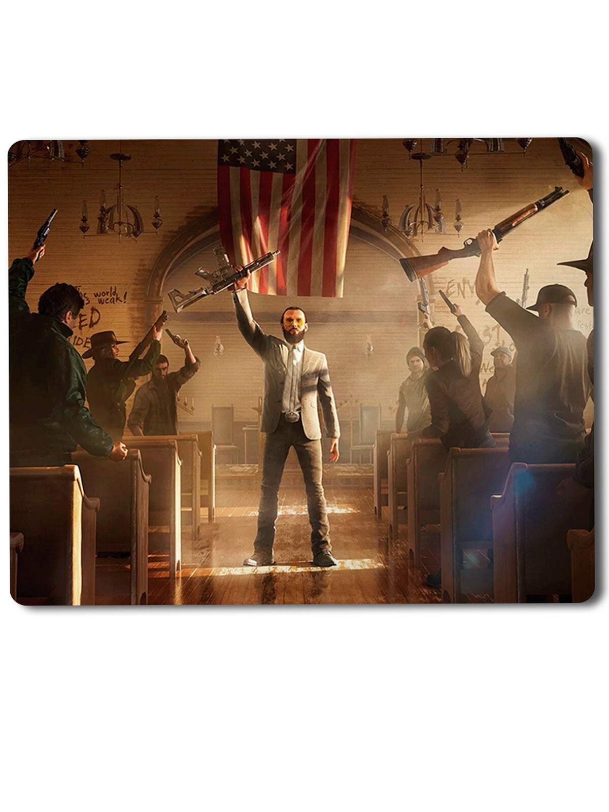 

Геймерский коврик FarCry 5 -1, FarCry 5 (фар край нью даун, игра, dls, ubisoft, playstation, far cry 5, шутер, just cause)-1