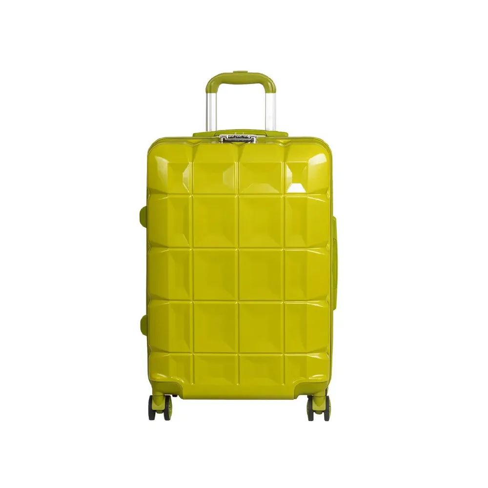 

Чемодан женский Supra Luggage STS-1007 spring grass, Желтый, STS-1007