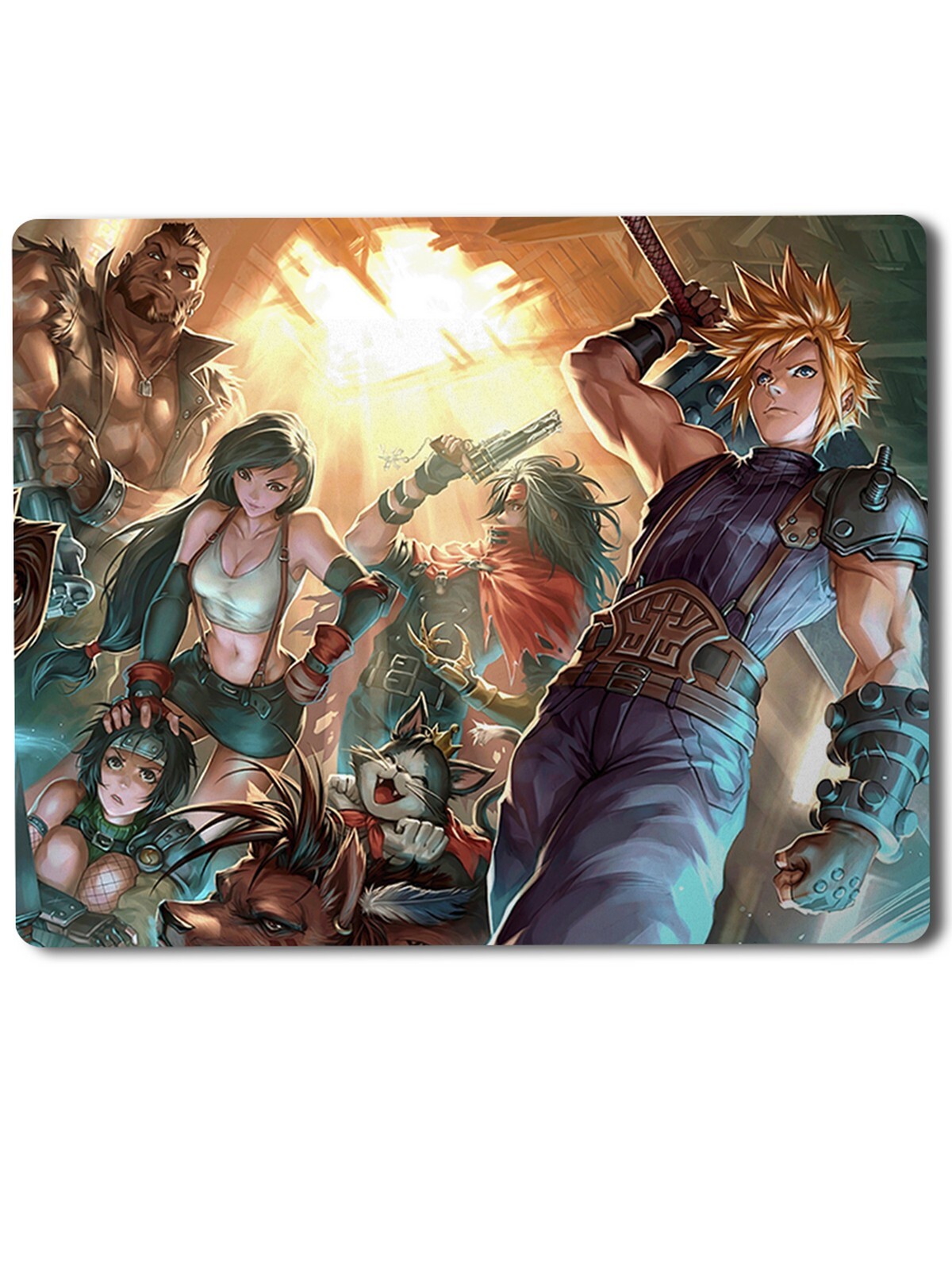 

Геймерский коврик Final Fantasy 7 10, Final Fantasy 7 (файнал фентези, remake, аниме, персонаж, герой, игра, любовь, девушка) -10