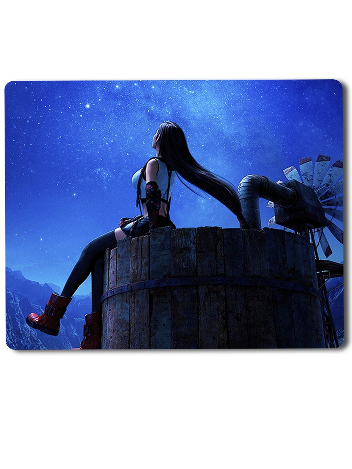 

Геймерский коврик Final Fantasy 7 -8, Final Fantasy 7 (файнал фентези, remake, аниме, персонаж, герой, игра, любовь, девушка) -8