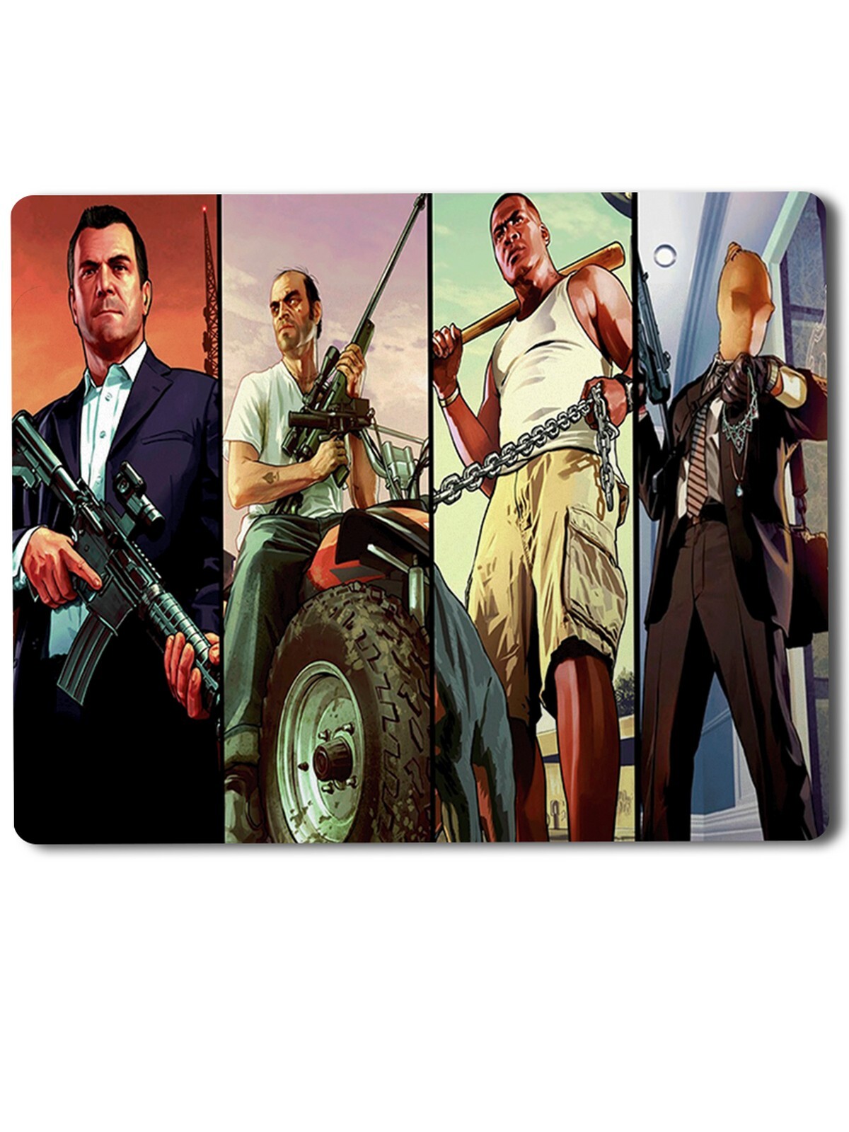 

Геймерский коврик GTA 5 -9, GTA 5 (гта, пять, франклин, майкл, тревор, персонажи, девушка, машины, автомобили, ограбление) -9