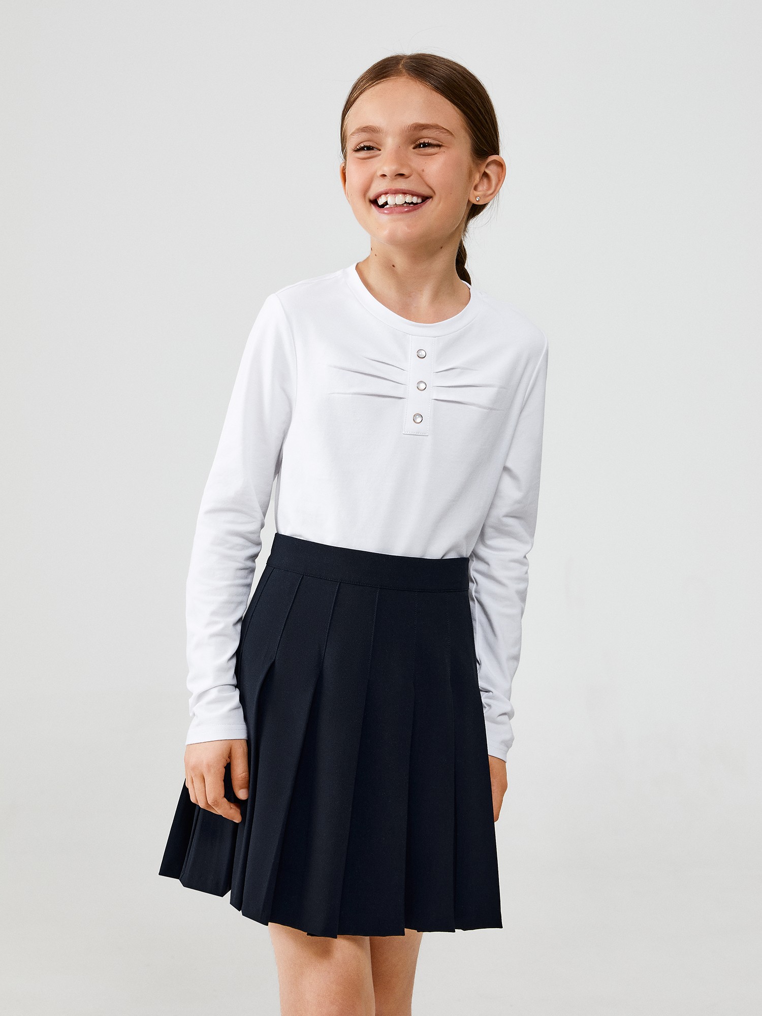 Лонгслив детский Acoola 20240150008 белый 146 1298₽