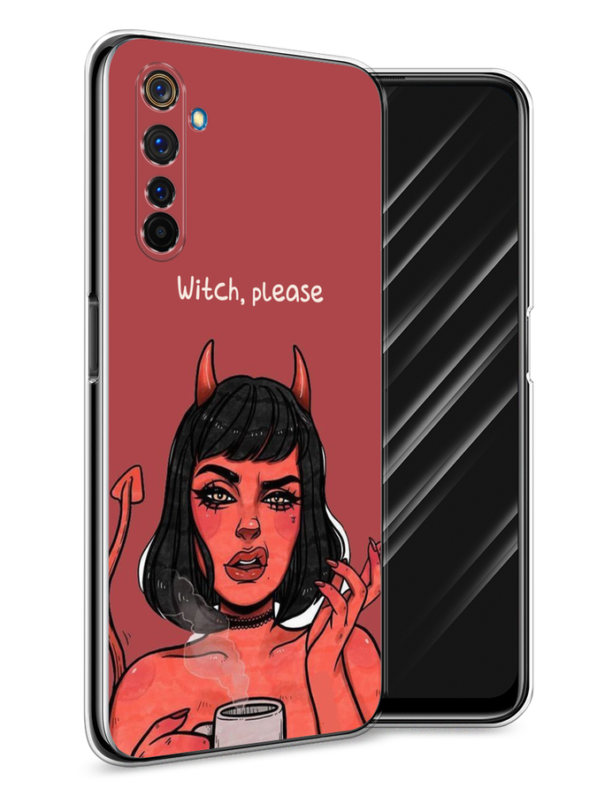 

Чехол Awog на Realme 6 Pro "Evil Girl", Разноцветный, 252850-6