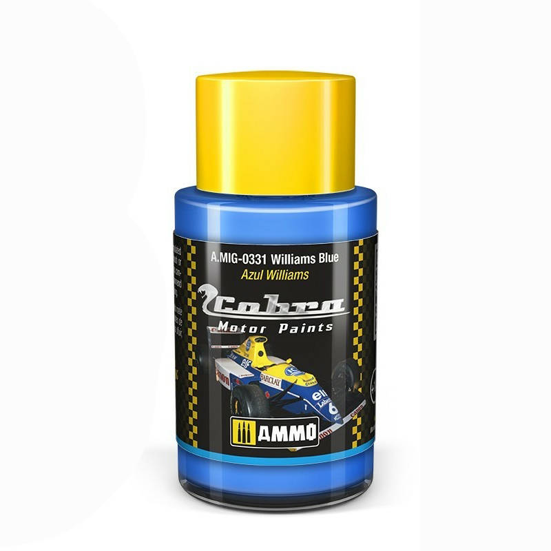 

Акриловая Краска Ammo Mig Cobra Motor Синий Williams Amig0331