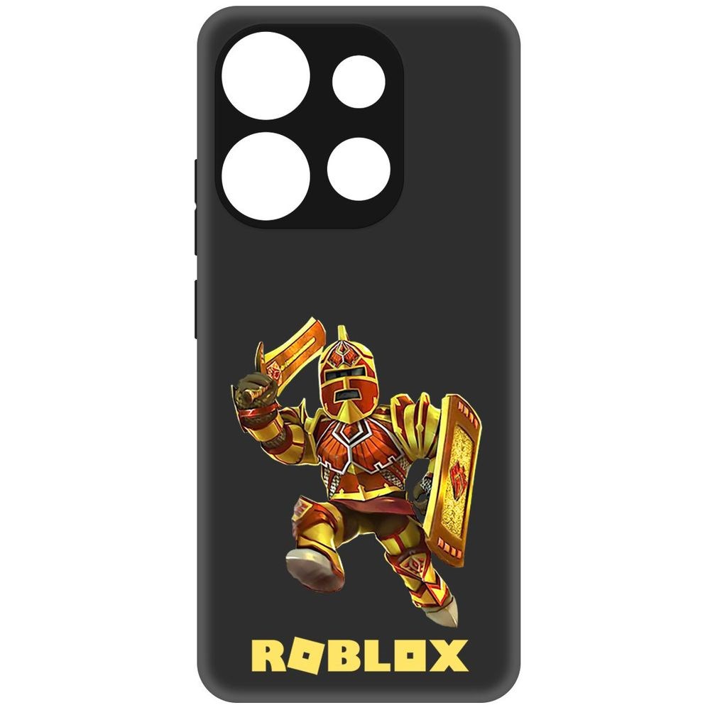 

Чехол-накладка Софт Roblox-Рэдклифф для Infinix Smart 7, Черный