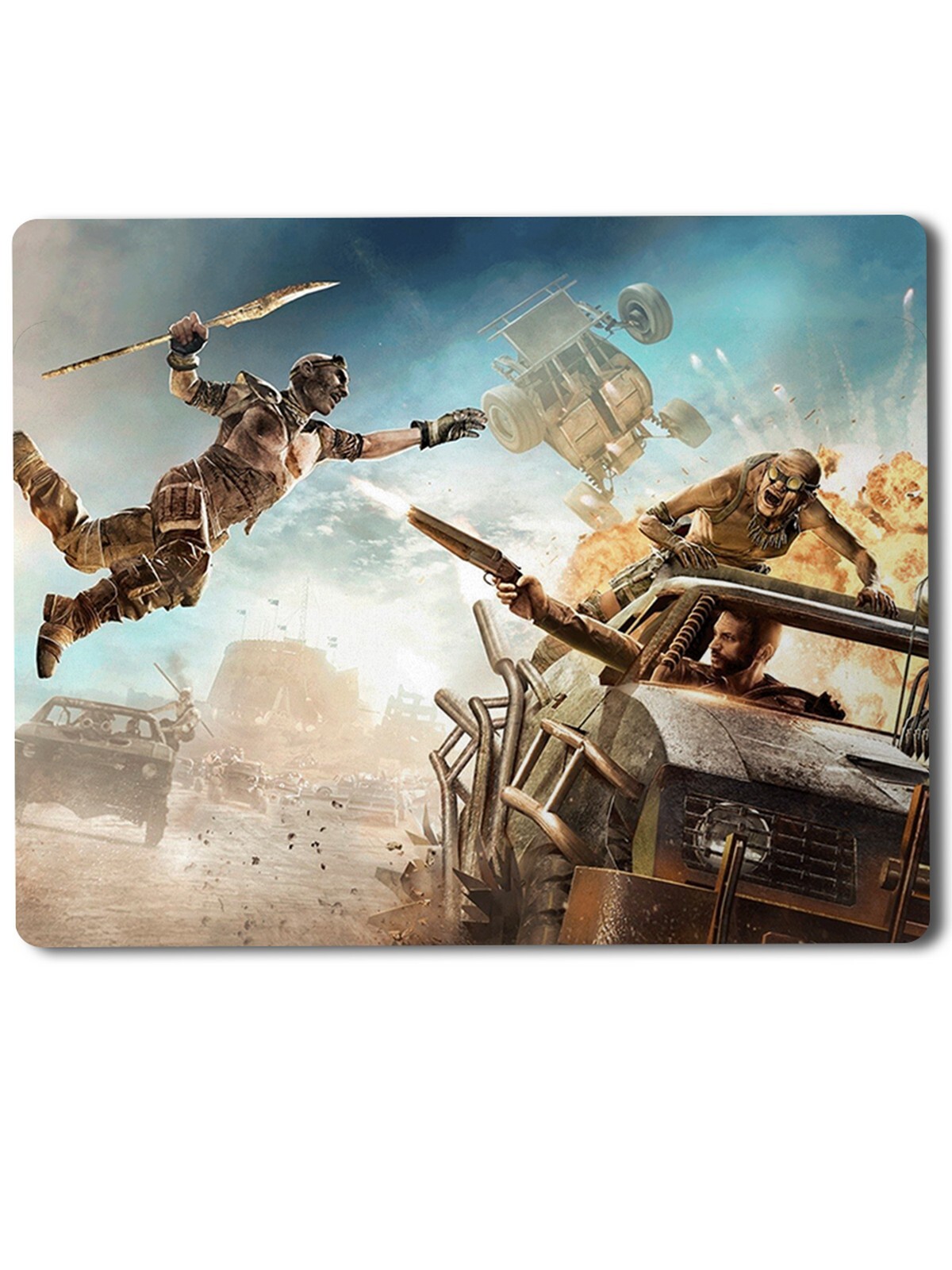 

Геймерский коврик Mad Max -3, Mad Max (Безумный Макс, мэд макс, дорога ярости, персонаж, пейзажи, автомобили, машины)-3