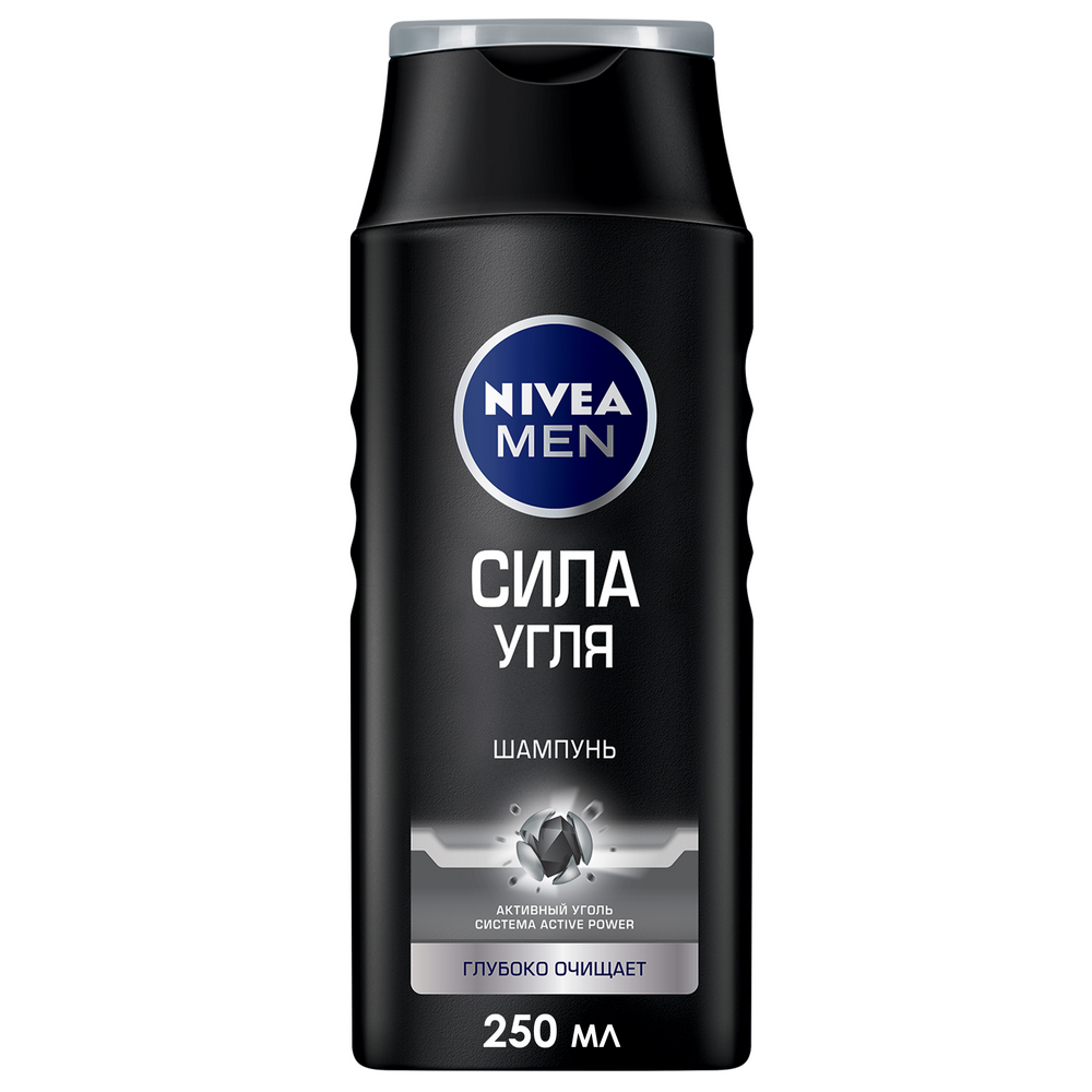 фото Шампунь nivea сила угля 250 мл