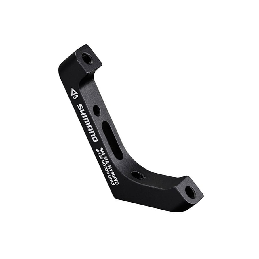 

Адаптер дискового тормоза Shimano R160P/D, фиксированные 2 болта и 1 проволока, для 25 мм, Черный