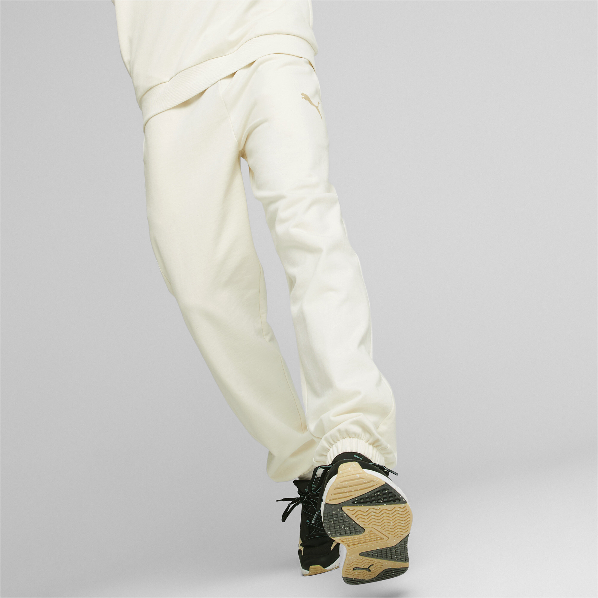 

Спортивные брюки мужские PUMA 67329499 бежевые S, Бежевый, 67329499