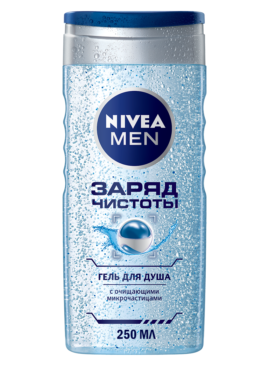 фото Гель для душа nivea заряд чистоты 250 мл